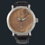 Holz Rustikaler Teakholz Textur Holz Getreide Foto Armbanduhr<br><div class="desc">Ein nahes Foto einer rustikalen dunkelschokoladenbraunen Teakholzkornstruktur. Ein einfaches und minimalistisches Holzdesign. Sie können einfach mehr Text / Info / Details und/oder Fotos zu diesem Produkt hinzufügen. Sie können den Hintergrund auch in eine beliebige Farbe ändern. Weitere Bearbeitungsoptionen innerhalb der Seite zum Anpassen des Produkts. Entworfen / Original-Kunstwerk von fat*fa*tin....</div>