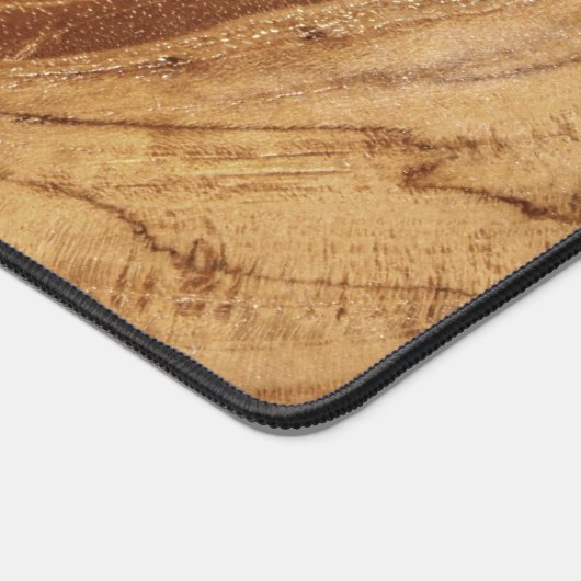 Holz Rustikaler Teakholz Textur Holz Getreide Foto Schreibtischunterlage (Ecke)