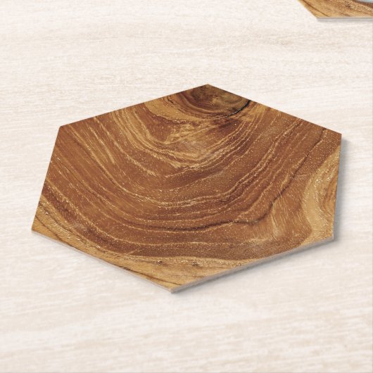 Holz Rustikaler Teakholz Textur Holz Getreide Foto Untersetzer (angewinkelt)