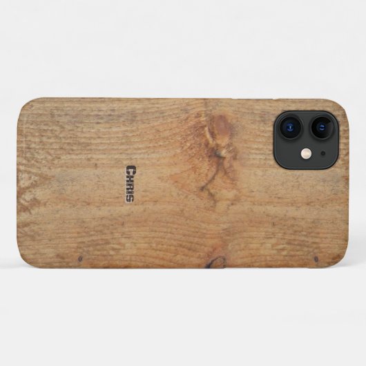 "Holz" S5 Abdeckung mit Ihrem Namen Case-Mate iPhone Hülle (Rückseite (Horizontal))