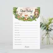 Holz-Scheiben Holzschnitzel Liebe Baby wünscht (Stehend Vorderseite)