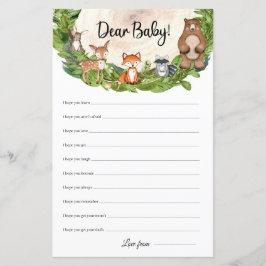 Holz-Scheiben Holzschnitzel Liebe Baby wünscht