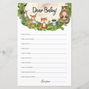 Holz-Scheiben Holzschnitzel Liebe Baby wünscht