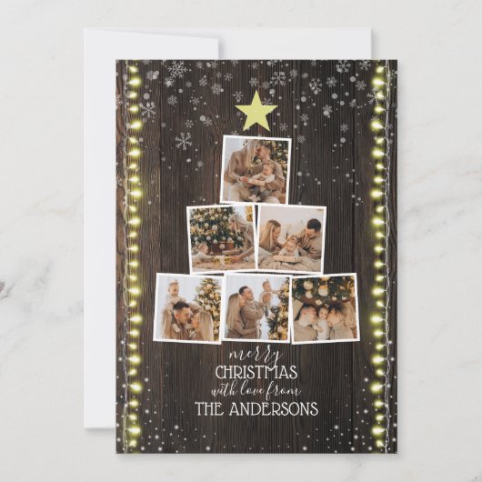 Holz-, Schnee- und String-Leuchten | Weihnachten n (Vorderseite)