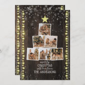 Holz-, Schnee- und String-Leuchten | Weihnachten n (Vorne/Hinten)