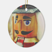 Holz-Soldat-Ornament Keramik Ornament (Links)