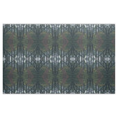 Holz themenorientiert, Weg-Winde durch einen Wald Stoff (Yard (91,4 cm))