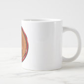 Holz Tiger Jumbo-Tasse (Rechts)