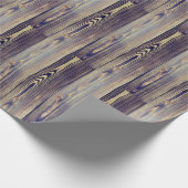Holz Tile Geschenkpapier (Ecke)