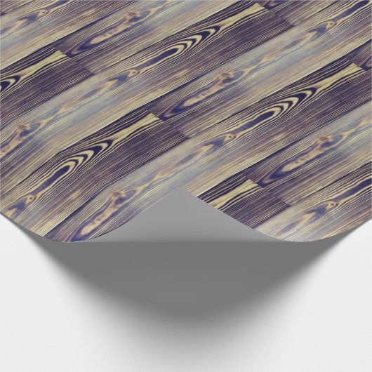 Holz Tile Geschenkpapier (Ecke)