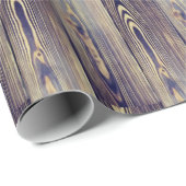 Holz Tile Geschenkpapier (Rolleneckpunkt)