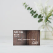 Holz-, Tile- und Teppichunternehmen Visitenkarte (Stehend Vorderseite)