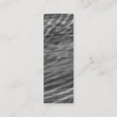 Holz u. Reflexion Mini Visitenkarte (Rückseite)