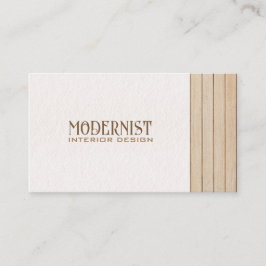Holz und Beton Architektur, Innenarchitektur Visitenkarte