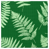 Holz und Fern Muster, Licht und Dunkelgrün Stoff (Nahaufnahme)