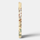 Holz und kleine Korallen Case-Mate iPhone Hülle (Rückseite / Links)