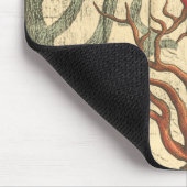 Holz und kleine Korallen Mousepad (Ecke)