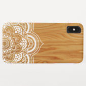 Holz und Mandala Case-Mate iPhone Hülle (Rückseite (Horizontal))