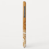 Holz und Mandala Case-Mate iPhone Hülle (Hinten/Links)