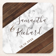 Holz- und Marmorhochzeit