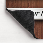 Holz und Metall Mousepad (Ecke)