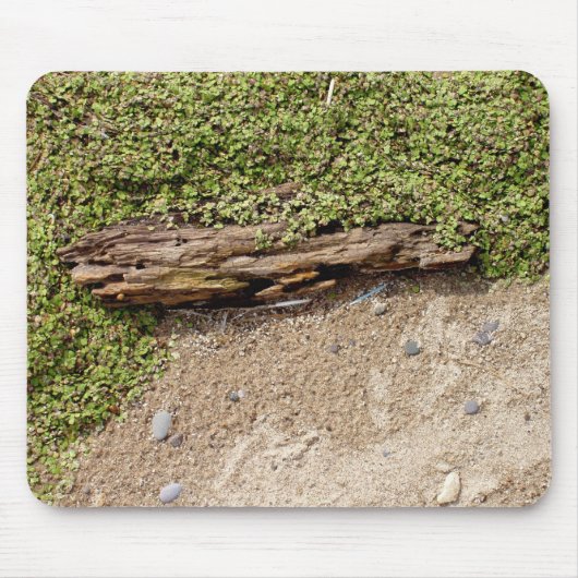 Holz und Sand Mousepad (Vorne)