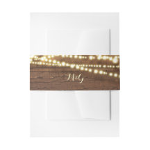 Holz- und Strandlicht-Hochzeit
