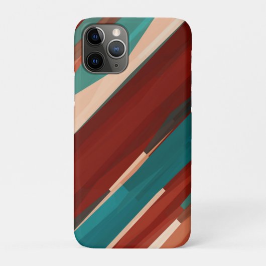 Holz und Türkis Case-Mate iPhone Hülle (Rückseite)