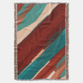 Holz und Türkis Decke (Vorderseite Vertikal)