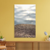 Holz- und Wasserkanvas drucken Leinwanddruck (Insitu (Wohnzimmer))