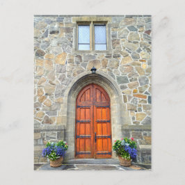 Holz, Vermont, Kirchtüren Postkarte