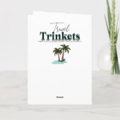 Holz, Vermont zu Weihnachten Karte (Rückseite)