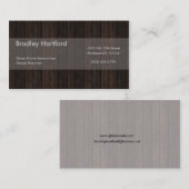 Holz Visitenkarte (Vorne/Hinten)