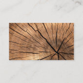 Holz Visitenkarte (Rückseite)