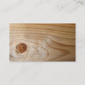 Holz Visitenkarte (Rückseite)