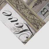 Holz von Entdeckungspapier Seidenpapier (Detail)