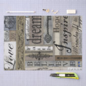 Holz von Entdeckungspapier Seidenpapier (Handwerk)