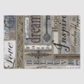 Holz von Entdeckungspapier Seidenpapier (Vorderseite)