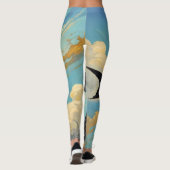 Holz Wall Art Leggings (Rückseite)