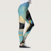 Holz Wall Art Leggings (Rechts)