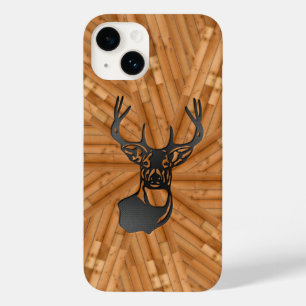 Holz - Weißer Schwanz Case-Mate iPhone 14 Hülle