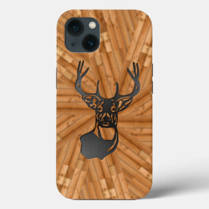 Holz - Weißer Schwanz Case-Mate iPhone Hülle