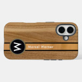 Holz wie rustikal aussehen elegant braun Case-Mate iPhone hülle (Rückseite (Horizontal))