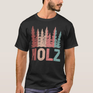 Holz Wood birthday boys birthday bird T-Shirt