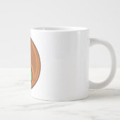 Holz Ziege Jumbo-Tasse (Rechts)