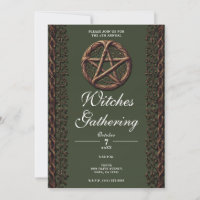 Holz-Zweig-Pentakel Grün Wicca Hexenversammlung