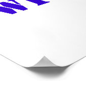 Holzabwehr mit BackUp-Poster Poster (Ecke)