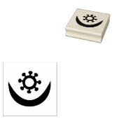 Holzadinkra (Faithfulness) Gummi-Briefmarke Gummistempel (Stempel)