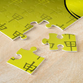 Holzaffe Puzzle (Seite)
