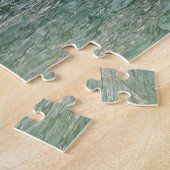 Holzanleger über türkisfarbenem Wasser Puzzle (Seite)
